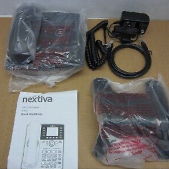 NIB Nextiva X-835 SIP Color Deskset Phone 12 Lines VOIP USB Ethernet - Picture 4 of 6
